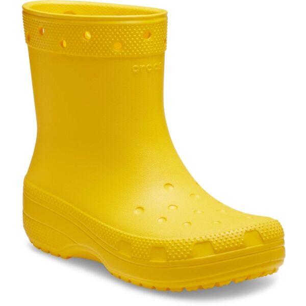Crocs CLASSIC RAIN BOOT Дамски гумени ботушки, жълто, размер 38/39