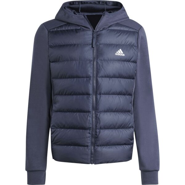 Adidas ESS DWN HYB J Herrenjacke, Dunkelblau, Größe XXL