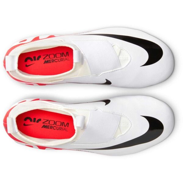 Nike JR ZOOM MERCURIAL SUPERFLY 9 ACADEMY FG/MG Kinder Fußballschuhe, Weiß, Größe 38