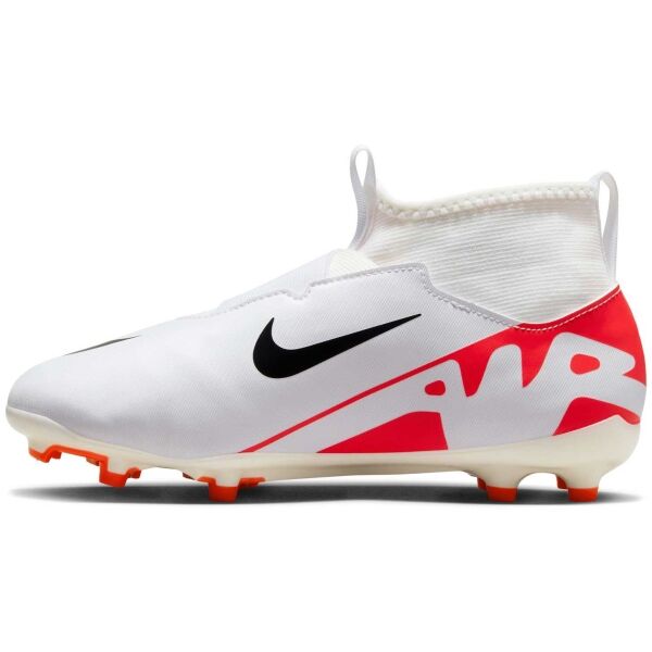 Nike JR ZOOM MERCURIAL SUPERFLY 9 ACADEMY FG/MG Детски футболни обувки, бяло, Veľkosť 38.5