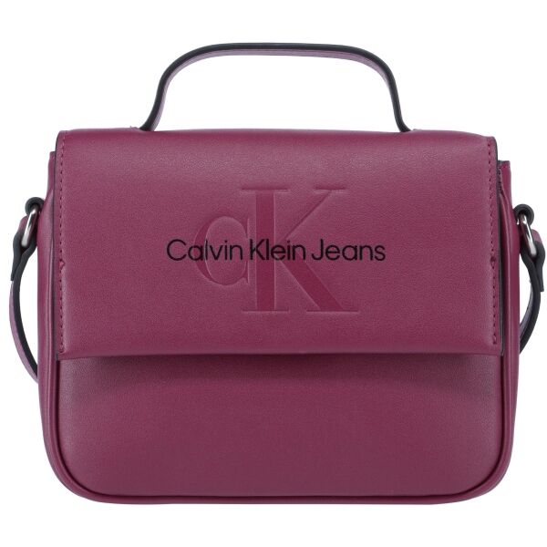 Calvin Klein SCULPTED BOXY FLAP CB20 MONO Női táska, bordó, méret os