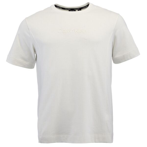 Calvin Klein ESSENTIALS PW S/S Férfi póló, fehér, méret L