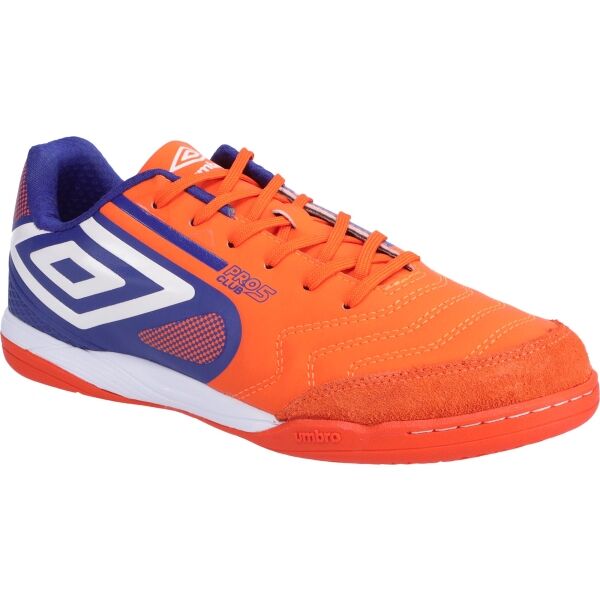 Umbro CLUB 5 Мъжки обувки за зала, оранжево, размер 40