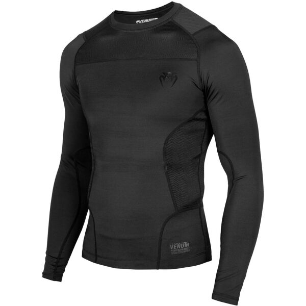 Venum G-FIT RASHGUARD Pánske tréningové tričko, čierna, veľkosť