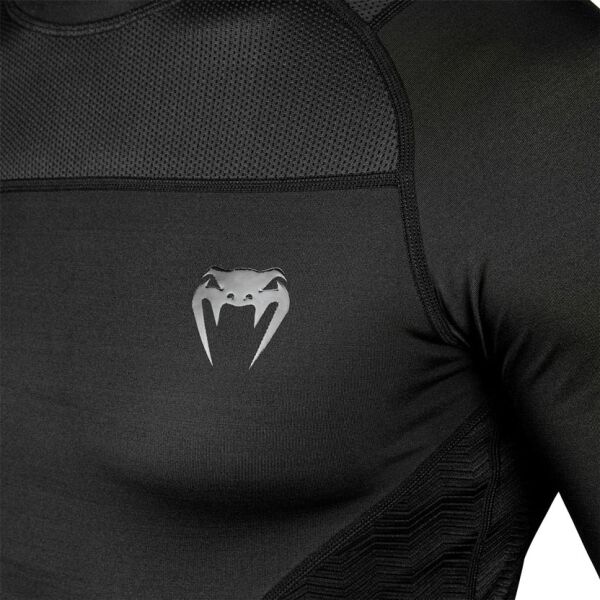 Venum G-FIT RASHGUARD Pánske tréningové tričko, čierna, veľkosť