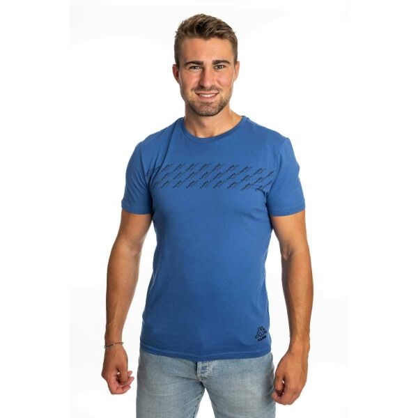 Kappa LOGO SART Herrenshirt, Blau, Größe L