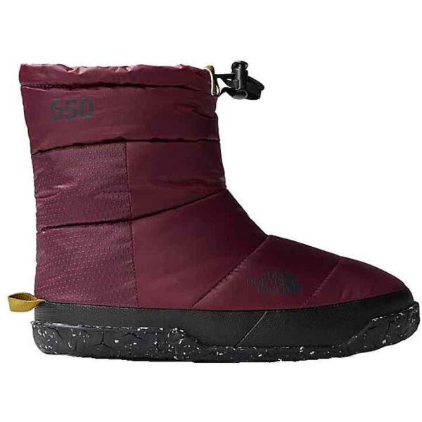 The North Face NUPTSE APRES W Női téli cipő, bordó, méret 38