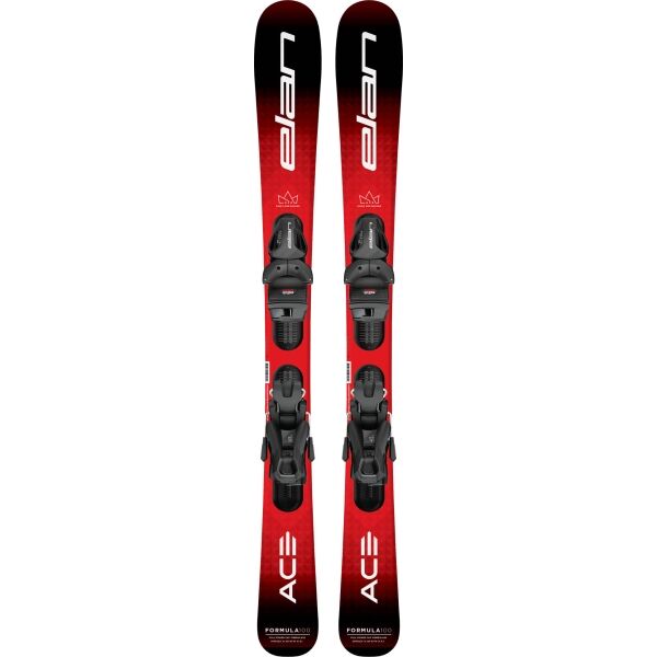 Elan FORMULA RED JRS EL 4.5 GW Детски ски за спускания, червено, Veľkosť 110
