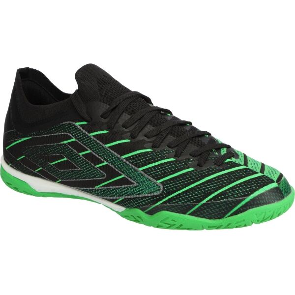 Umbro VELOCITA ELIXIR PREMIER IC Мъжки обувки за зала, тъмнозелено, размер 43