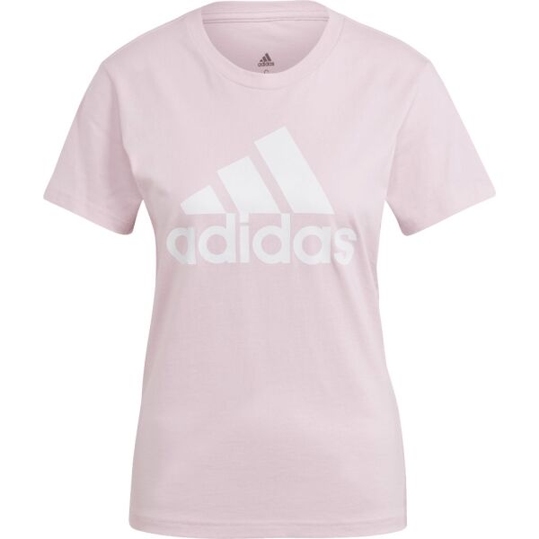 adidas LOUNGEWEAR ESSENTIALS LOGO Дамска тениска, розово, размер