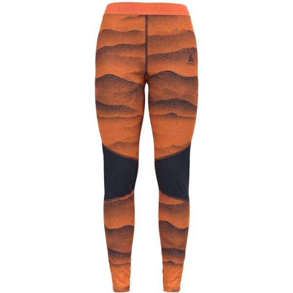 Odlo BL BOTTOM LONG WHISTLER ECO Női funkcionális leggings, narancssárga, méret XS