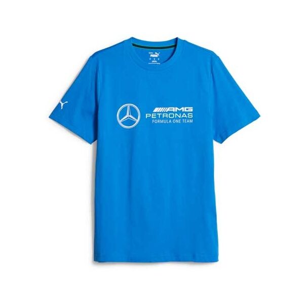 Puma MERCEDES-AMG PETRONAS F1 TEAM ESSENTIALS Férfi póló, kék, méret L