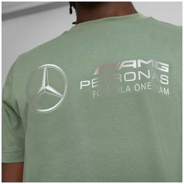 Puma MERCEDES-AMG PETRONAS F1 Мъжка тениска, зелено, Veľkosť M