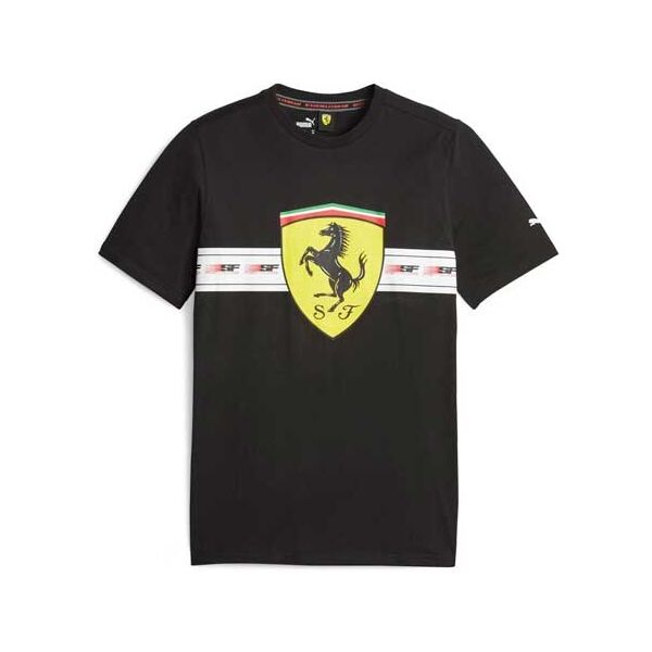 Puma FERRARI RACE Herren-T-Shirt, Schwarz, Größe L