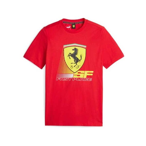 Puma FERRARI RACE Мъжка тениска, червено, размер