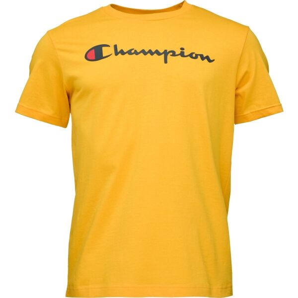 Champion LEGACY Férfi póló, sárga, méret L