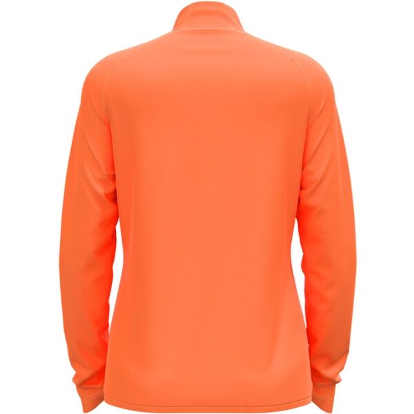 Odlo MIDLAYER 1/2 ZIP CARVE LIGHT Damen Funktionssweatshirt, Orange, Größe XS