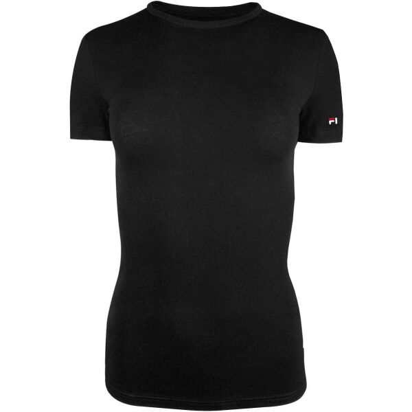 Fila ROUND-NECK TSHIRT Női póló, fekete, méret XS