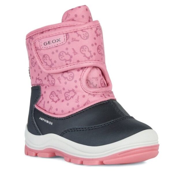 Geox FLANFIL GIRL Детски зимни обувки, розово, Veľkosť 21