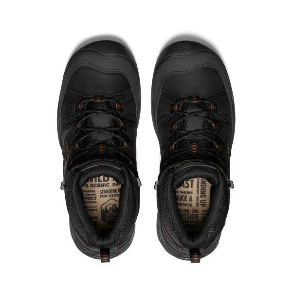 Keen CIRCADIA MID WP Мъжки обувки, черно, Veľkosť 43