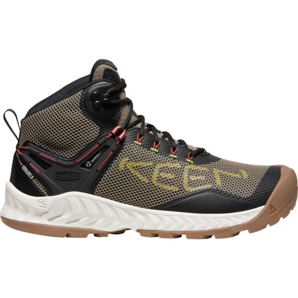 Keen NXIS EVO MID WP Herrenschuhe, Khaki, Größe 42