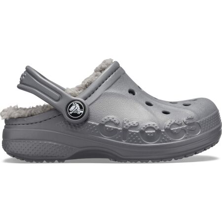 Crocs BAYA LINED CLOG K - Dětské pantofle