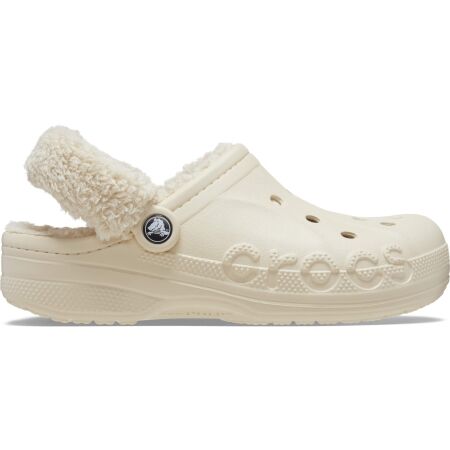 Crocs BAYA LINED FUZZ STRAP CLOG - Saboți bărbați