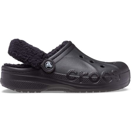 Crocs BAYA LINED FUZZ STRAP CLOG - Saboți bărbați