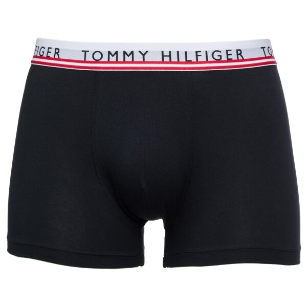 Tommy Hilfiger FASHION STRIPE-3P TRUNK Мъжки боксерки, черно, Veľkosť XL