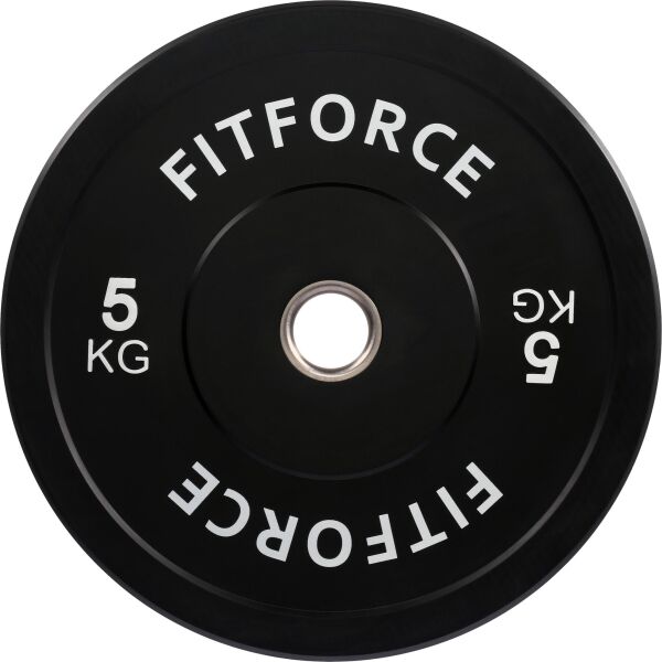 Fitforce PLRO 5 KG X 50 MM Gewichtsscheibe, Schwarz, Größe 5 KG