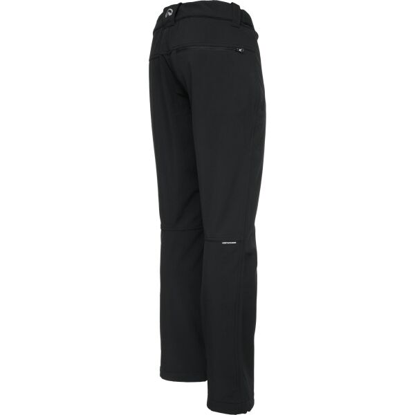 Northfinder JOHNNIE Мъжки софтшелови панталони, черно, Veľkosť XL