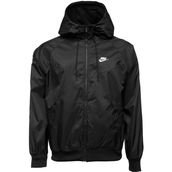 Nike HERITAGE ESSENTIALS WINDRUNNER Férfi kabát, fekete, méret 2XL