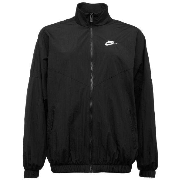 Nike NSW ESSNTL WR WVN JKT Női átmeneti kabát, fekete, méret L