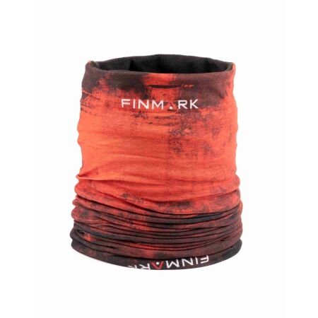 Finmark MULTIFUNCTIONAL SCARF WITH FLEECE - Multifunkční šátek