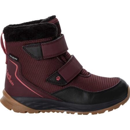 Jack Wolfskin POLAR WOLF TEXAPORE MID VC K - Dětská zimní obuv