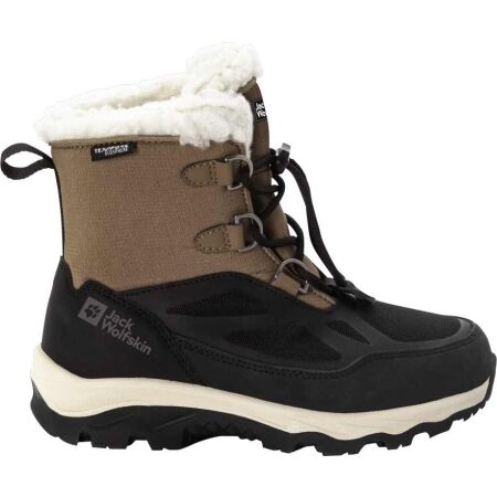 Jack Wolfskin VOJO SHELL XT TEXAPORE MID K - Dětská zimní obuv