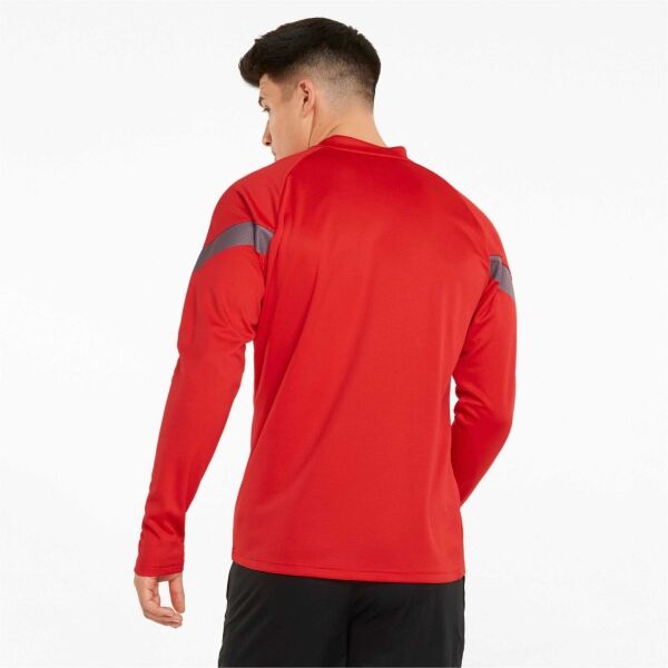 Puma TEAMFINAL TRAINING 1/4 ZIP TOP Trainingssweatshirt Für Den Herrn, Rot, Größe S