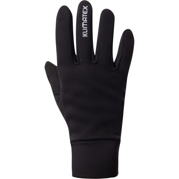 Klimatex VENI Унисекс ръкавици, черно, veľkosť S