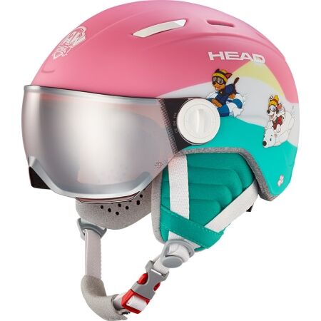 Head MAJA VISOR - Dětská lyžařská helma