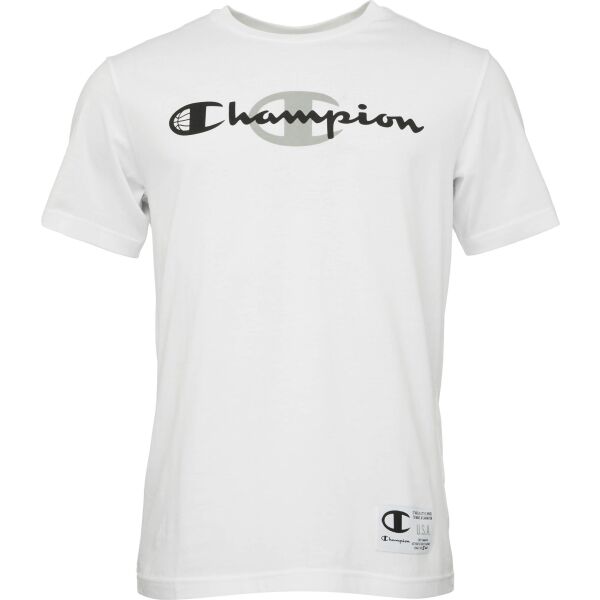 Champion LEGACY Férfi póló, fehér, méret XL