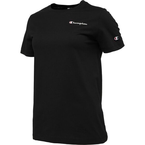 Champion LEGACY Damen-T-Shirt, Schwarz, Größe XS