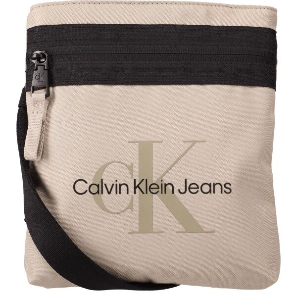 Calvin Klein SPORT ESSENTIALS FLATPACK18 Válltáska, bézs, méret os