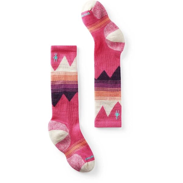 Smartwool SKI LIGHT CUSHION OTC Детски ски чорапи, розово, veľkosť M