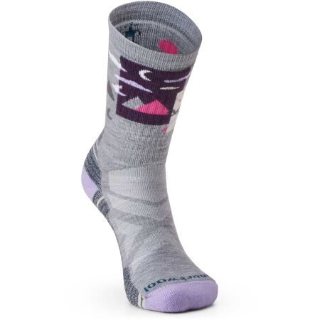 Smartwool HIKE FULL CUSHION ALPINE PERCH CREW - Dámske outdoorové ponožky