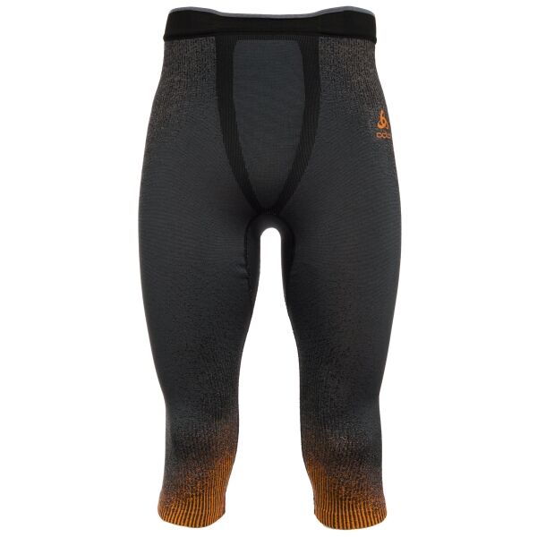 Odlo BLACKCOMB ECO Férfi háromnegyedes funkcionális leggings, sötétszürke, méret L