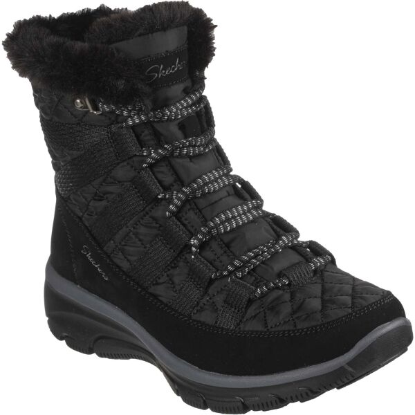 Skechers EASY GOING - MORO STREET Női téli cipő, fekete, méret 41