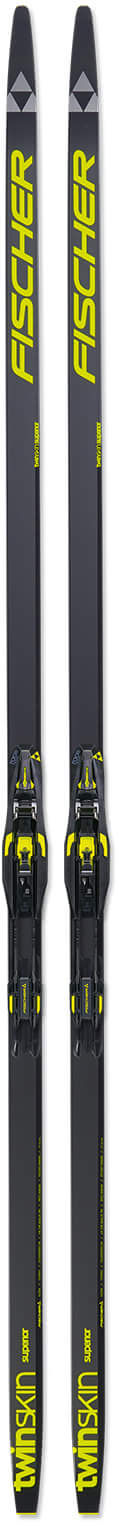 Běžecké lyže na klasiku se stoupacími pásy