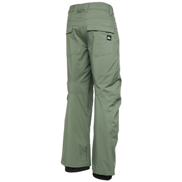 Quiksilver ESTATE PT Мъжки панталони за ски, зелено, Veľkosť S