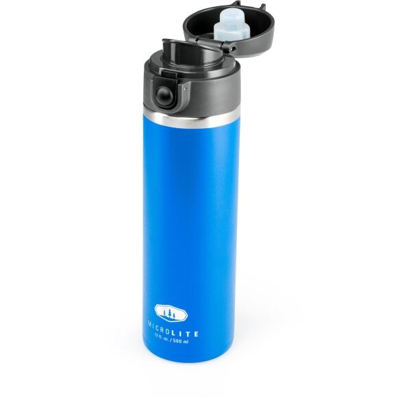 GSI MICROLITE FLIP 500 Thermoflasche, Blau, Größe OS