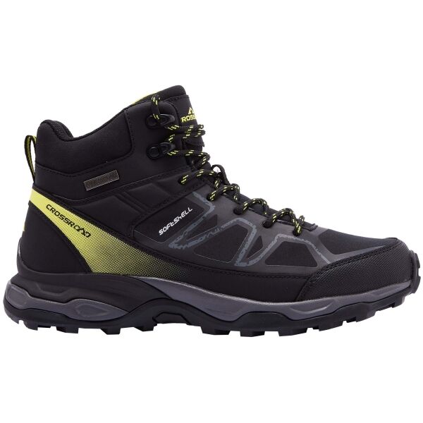 Crossroad JOKI MID Herren Wanderschuhe, Schwarz, Größe 43